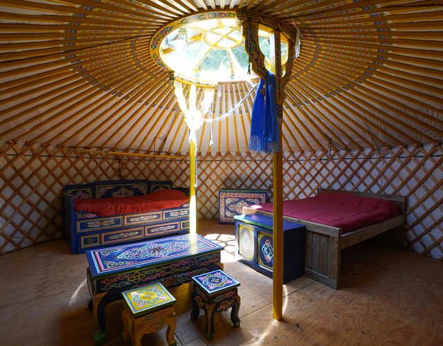 NEW FOR 2022! Traditional Mongolian Yurts