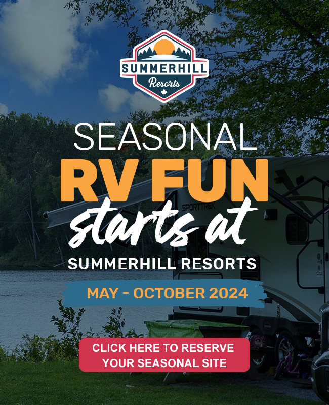 Seasonal RV Fun Starts at Summerhill Resorts! Click here to reserve your seasonal site today!
