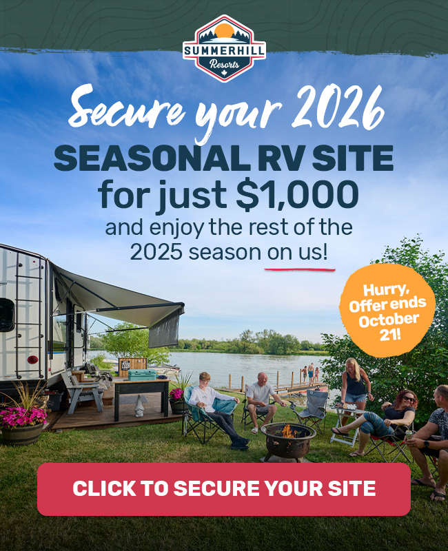 Secure your 2026 Seasonal Site for just $1,000!