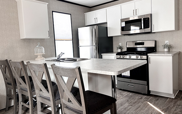 The Weekender Series Resort Cottage Model For Sale | Interior Kitchen