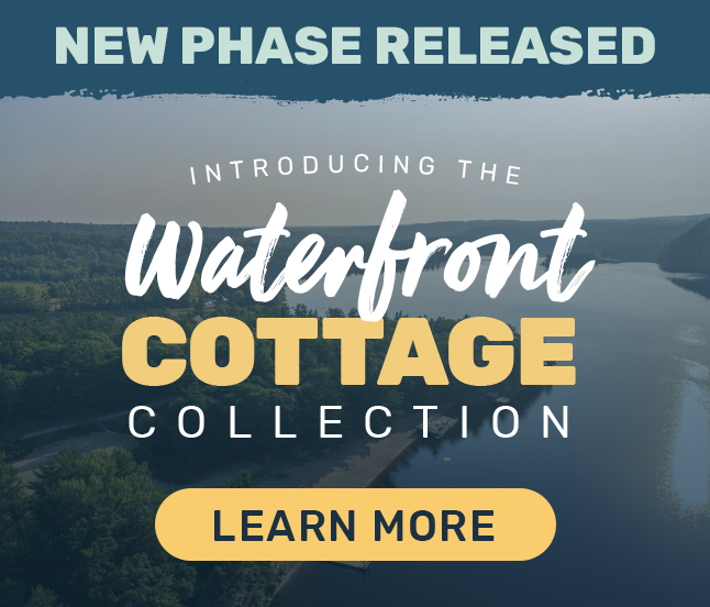 New Phase Released - Introducing the Waterfront Collection at Whitewater Cottage & RV Resort