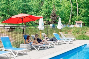 Whitewater BeerSpa Girls By Pool
